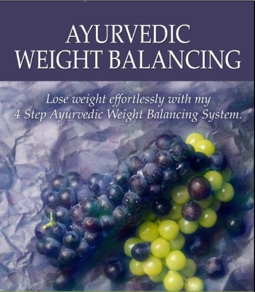 Product picture diet weight loss 4-Step Ayurvedic Weight Balancing System